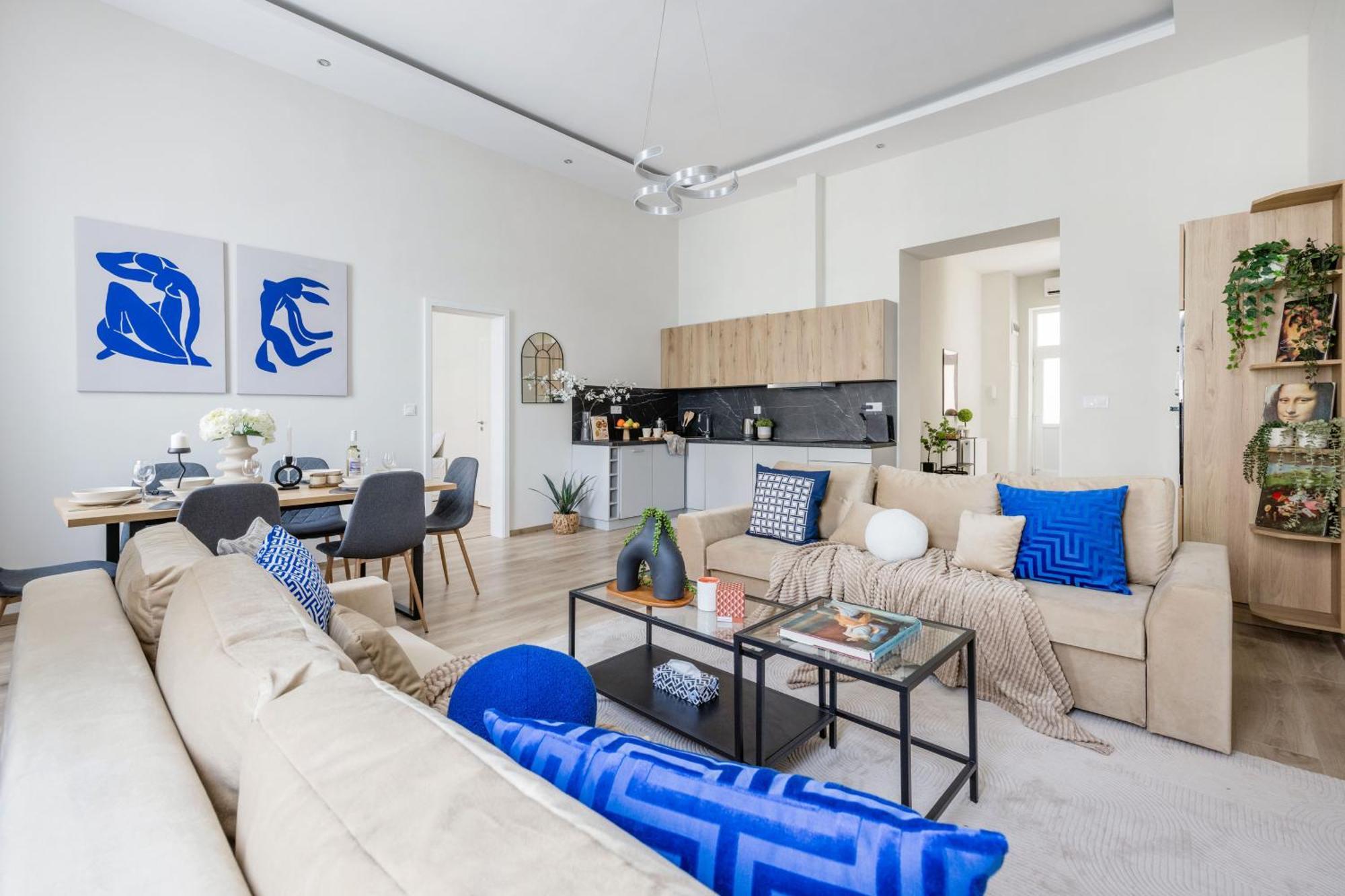 Oasis - Modern Charm, Timeless Comfort Appartement Budapest