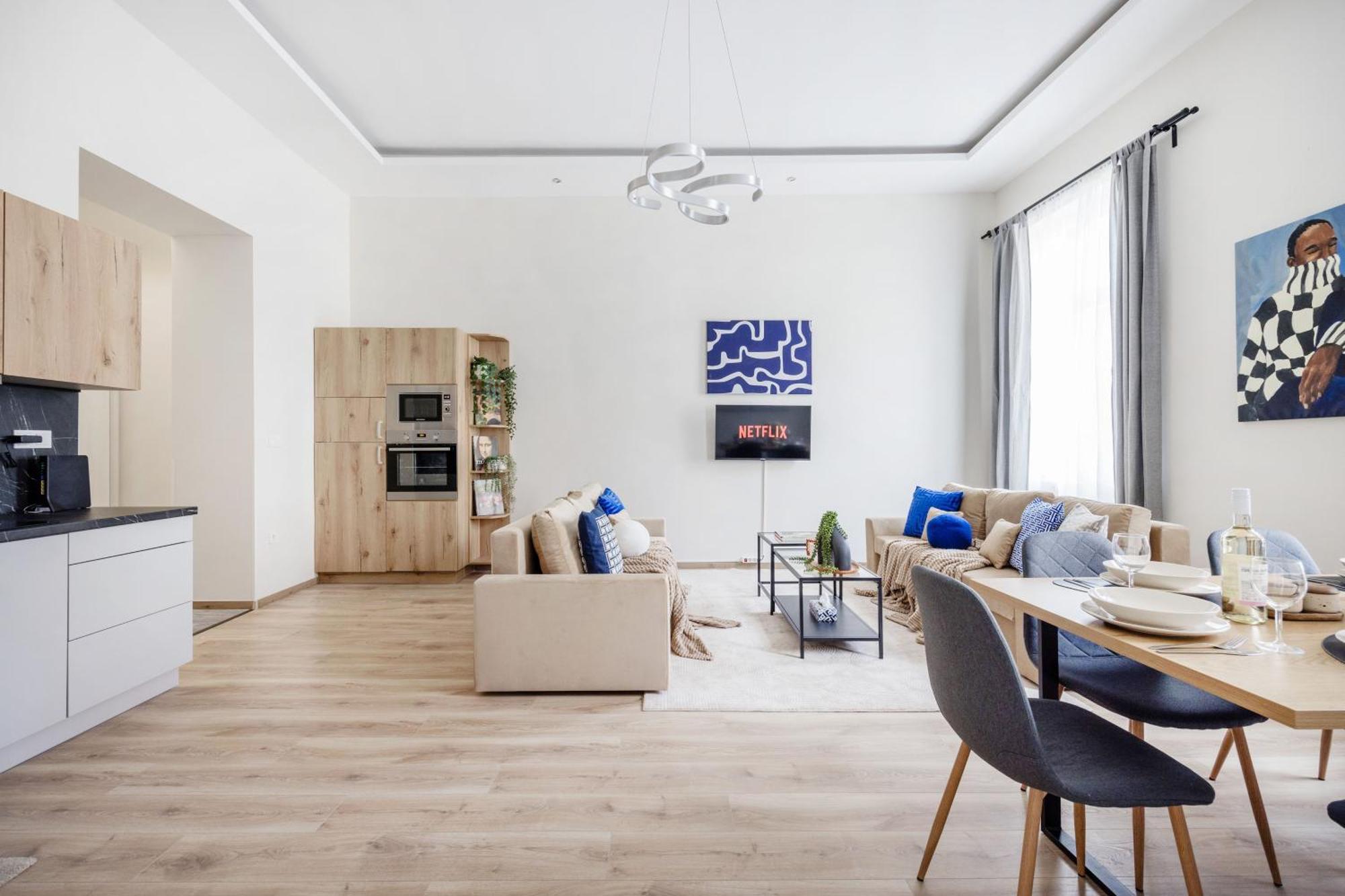 Oasis - Modern Charm, Timeless Comfort Appartement Budapest